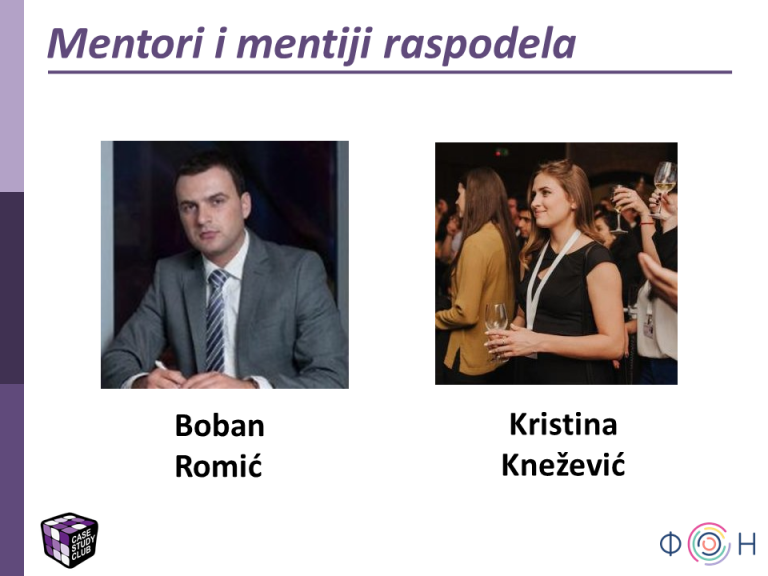 Letnji i zimski mentorski program u akademskoj 2015/2016. godini