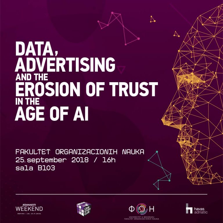 Data, Advertising and the Erosion of Trust in Age of AI