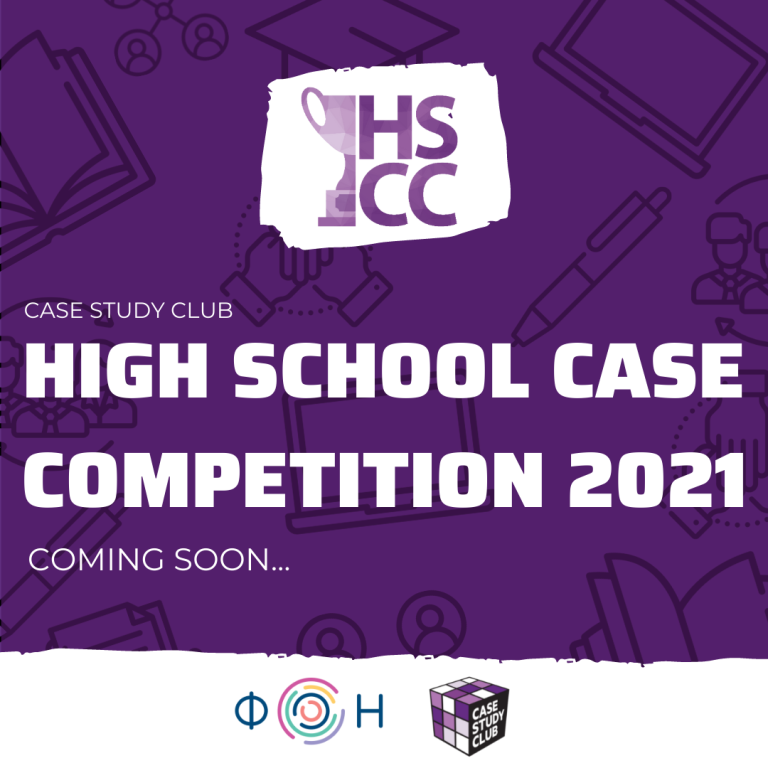 High School Case Competition 2021.