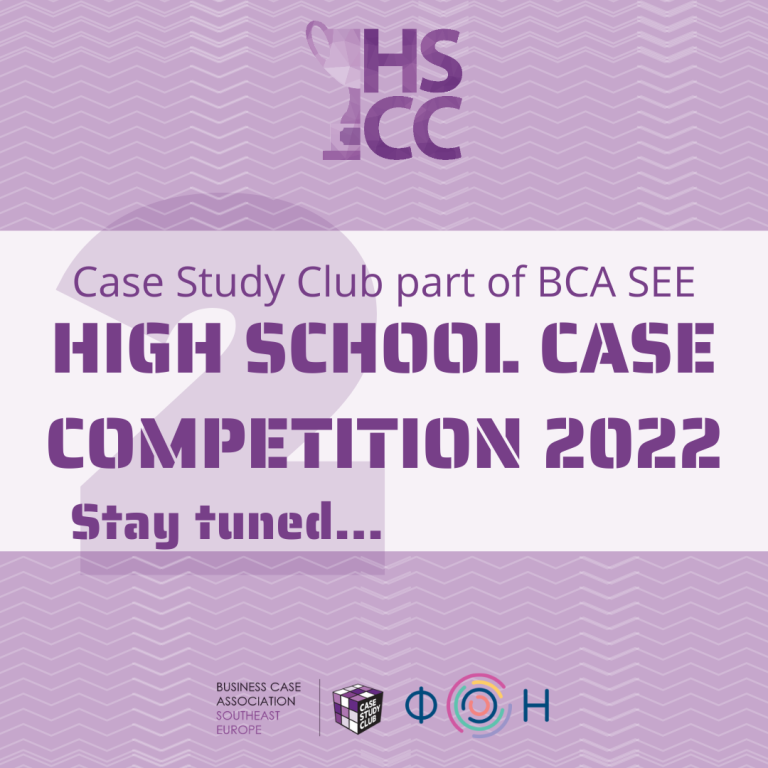 High School Case Competition 2022.